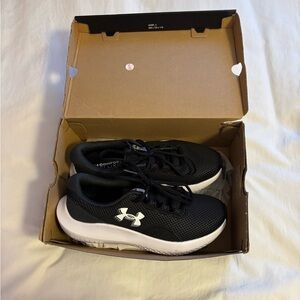 Under Armour Women’s Black and White Sneakers